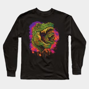 Tyrannosaurus T Rex Cubed Long Sleeve T-Shirt